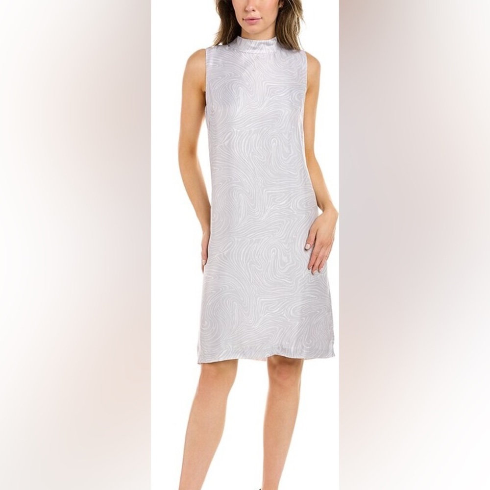 J.Mclaughlin• Women’s Serafina Dress light purple/ gray silk blend size small - Picture 1 of 7